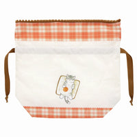 Bolsa con cordón Mofusand con diseño de pan