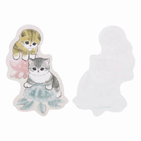 Set de cartas mini troqueladas mofusand: gatos marinos