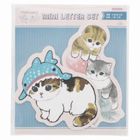 Set de cartas mini troqueladas mofusand: gatos marinos