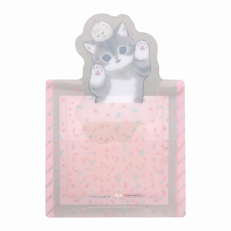 Notas adhesivas con soporte mofusand: gatito helado