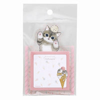 Notas adhesivas con soporte mofusand: gatito helado