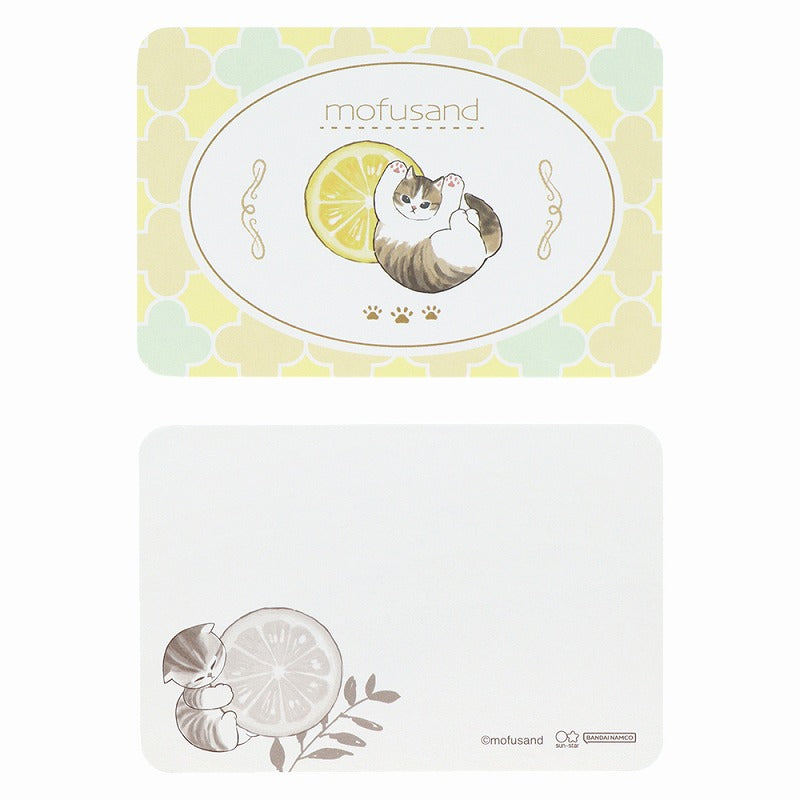 Set de mini cartas mofusand Té de limón