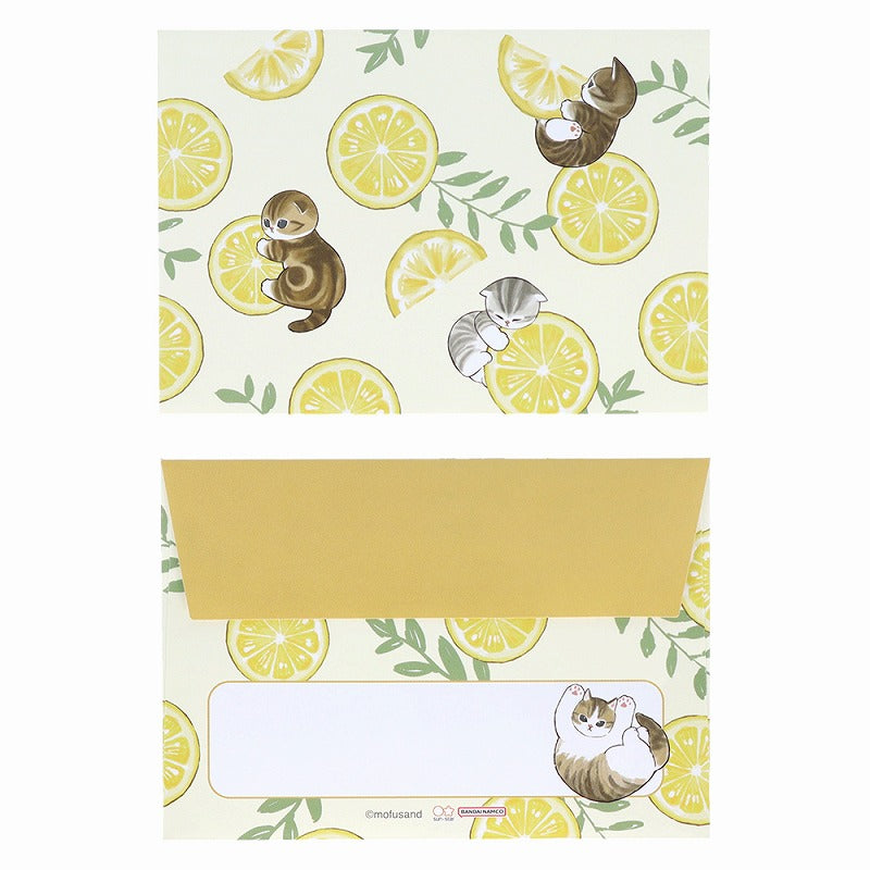 Set de mini cartas mofusand Té de limón
