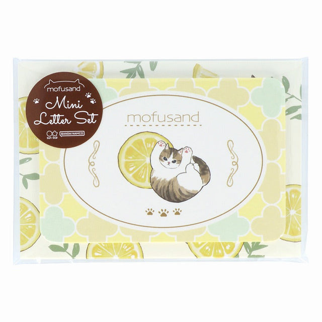 Set de mini cartas mofusand Té de limón