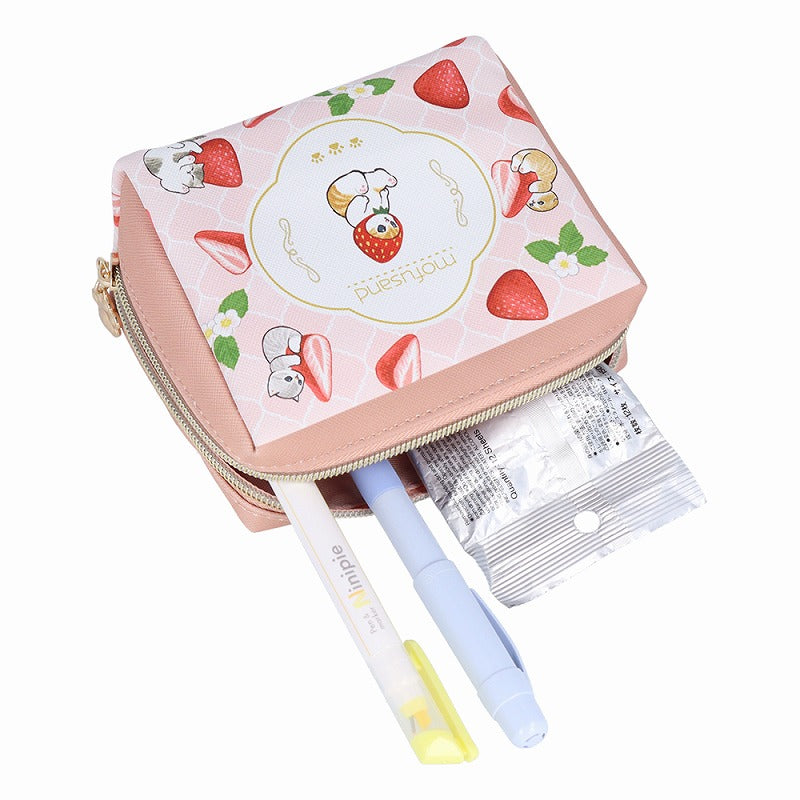Estuche Mofusand Strawberry Tea
