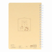 Cuaderno B6 de doble anillo Mofusand x Sanrio
