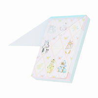 Mini block de notas floral mofusand x Sanrio