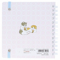 Cuaderno anillado cuadrado Mofusand - Tapioca