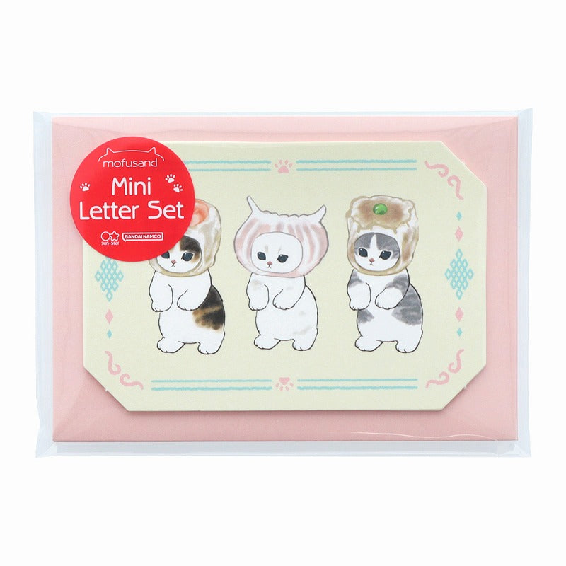 Set de cartas mini troqueladas Mofusand - Dim sum