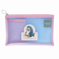 Estuche de malla Mofusand B6 con gatito tiburón