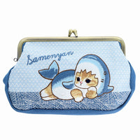 Estuche bordado mofusand: gatito tiburón