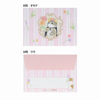 Set de mini cartas troqueladas Mofusand rosado