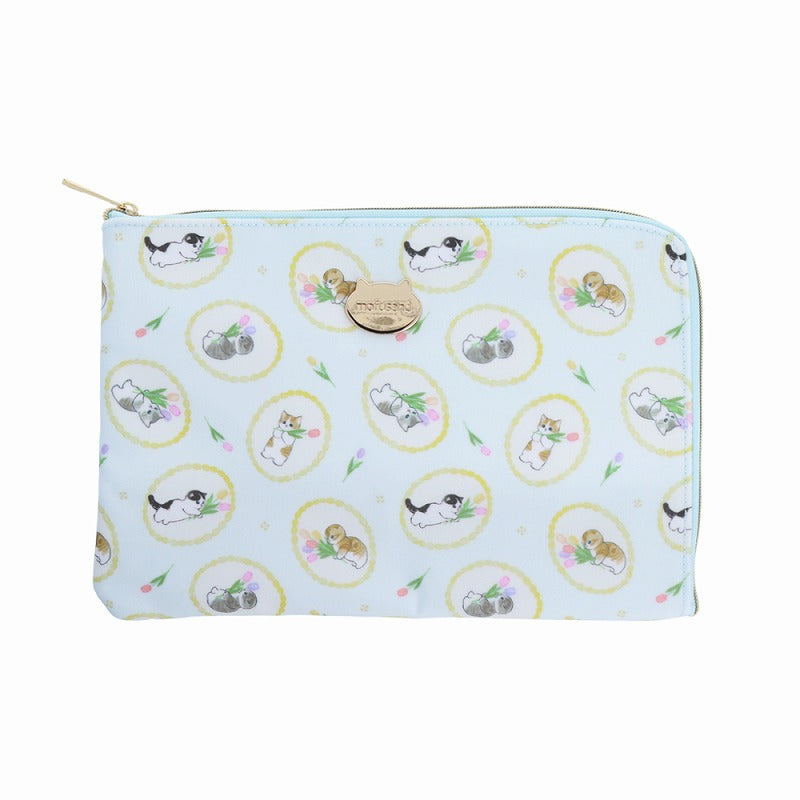 Estuche organizador Mofusand celeste