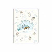 Agenda mensual A6 2025 mofusand: gatito tiburón ballena