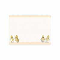 Agenda mensual A6 2025 mofusand: pastel de chiffon