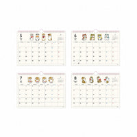 Calendario mural horizontal Mofusand 2025