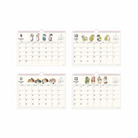 Calendario mural horizontal Mofusand 2025