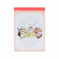 Bloc de notas Mofusand x Sanrio, marco retro