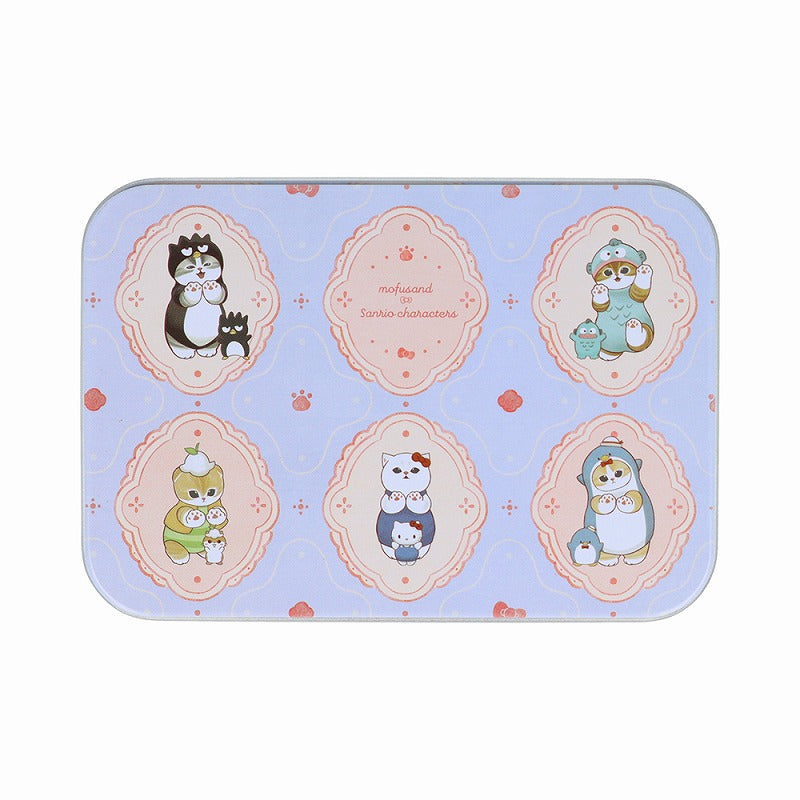 Memo en lata Mofusand x personajes de Sanrio