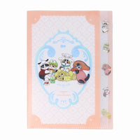 Carpeta transparente Mofusand y Sanrio, 5 bolsillos