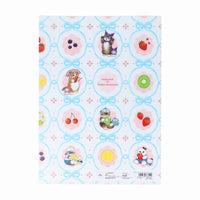 Mofusand x Sanrio: carpeta A4 troquelada de 5 bolsillos