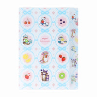 Mofusand x Sanrio: carpeta A4 troquelada de 5 bolsillos