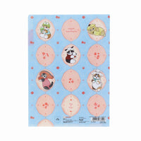 Carpeta A5 de 3 bolsillos mofusand × Sanrio