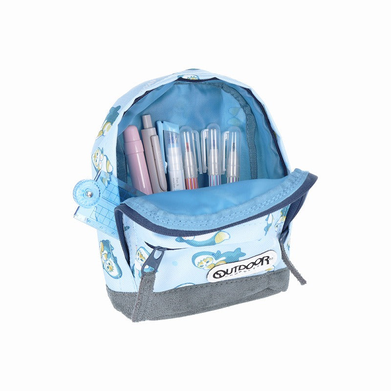 Estuche tipo mochila mofusand gato tiburón
