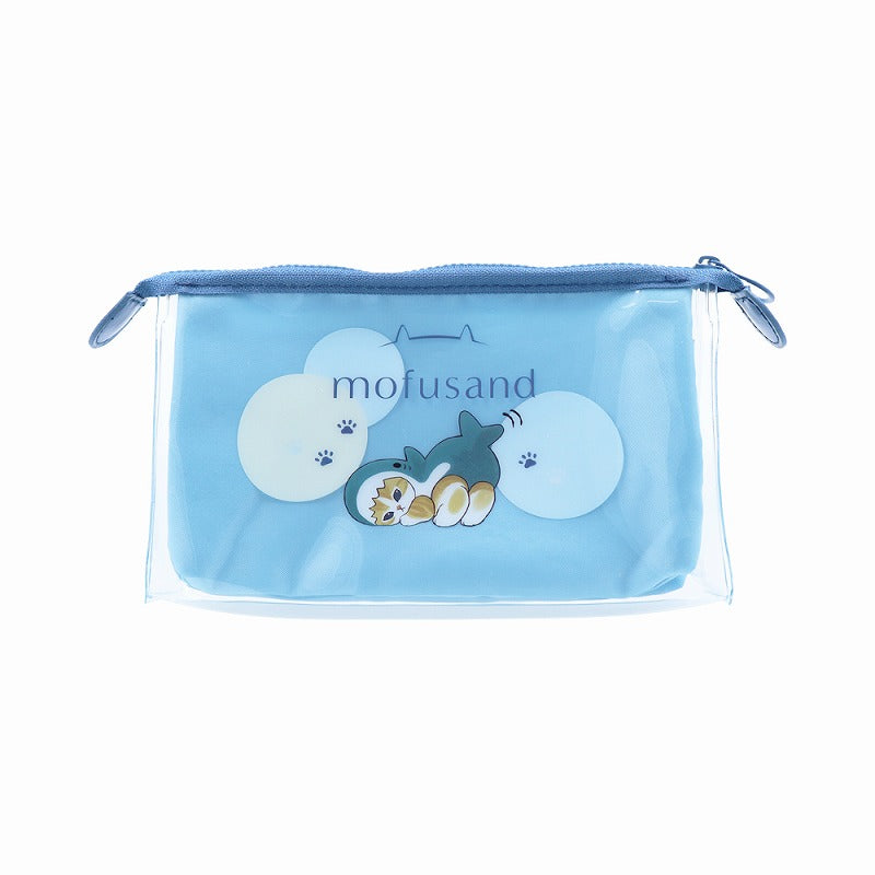 Estuche transparente mofusand Gato Tiburón