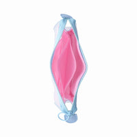 Estuche transparente mofusand con fuelle, mitte (Gato angelito)