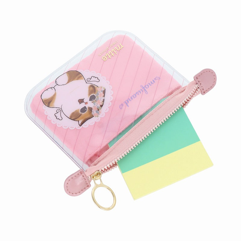 Estuche plano transparente Mofusand, mini
