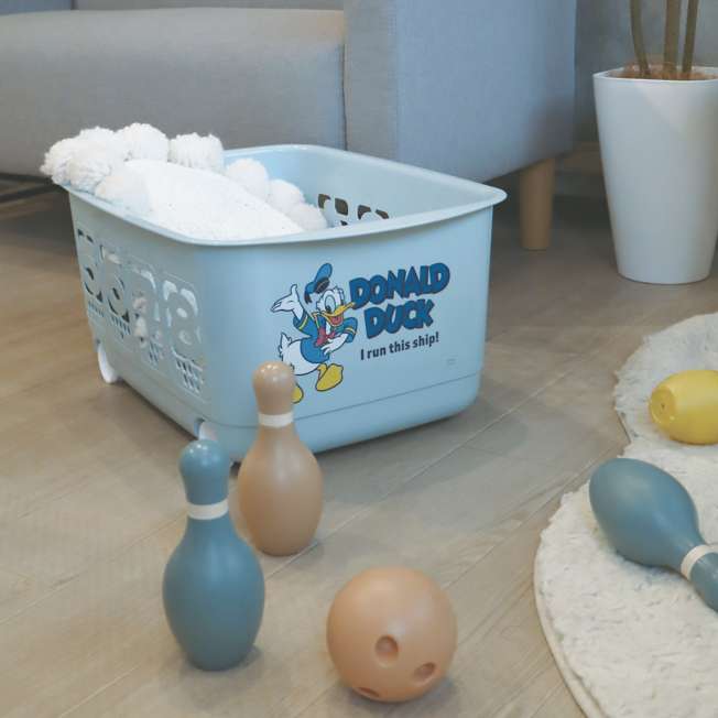Caja para juguetes 123 del Pato Donald