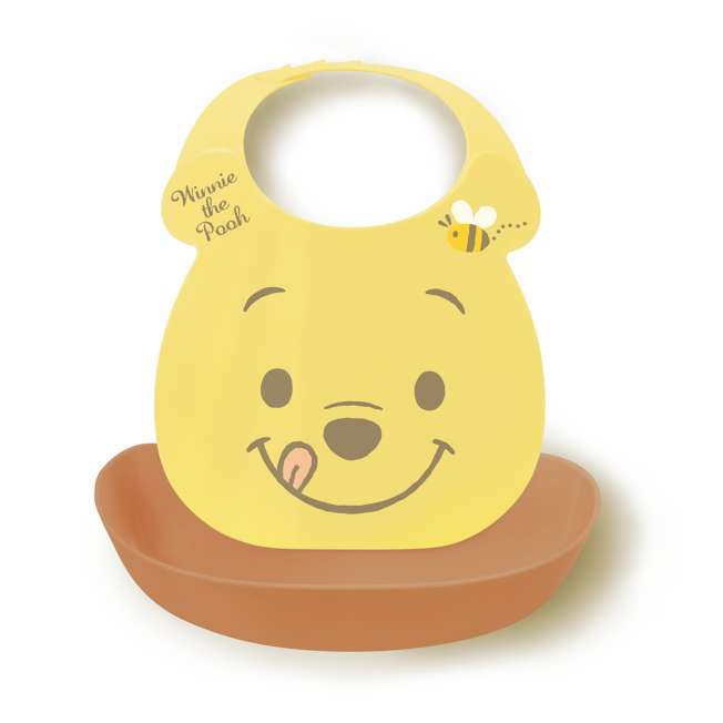 Delantal de alimentación Winnie the Pooh para bebé