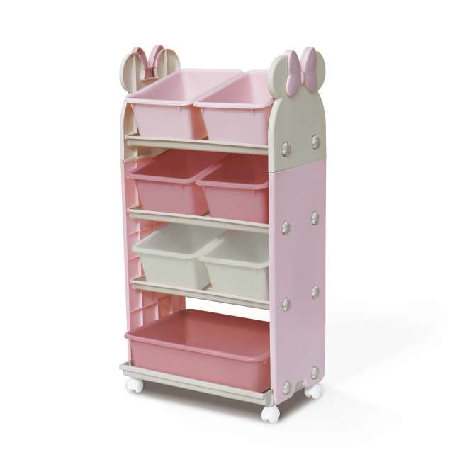 Organizador rodante alto de Minnie Mouse