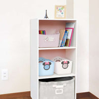 Balde organizador pequeño Minnie Mouse, celeste