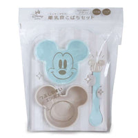 Set de pocillo y cuchara Mickey Mouse (menta)