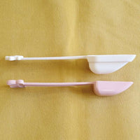 Set de cucharas para leche en polvo de Mickey y Minnie