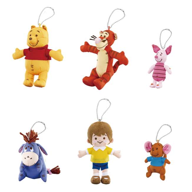 Peluche colgante sorpresa Winnie the Pooh B