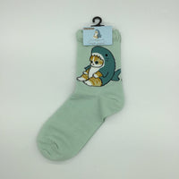 Calcetines Mofusand de gato tiburón