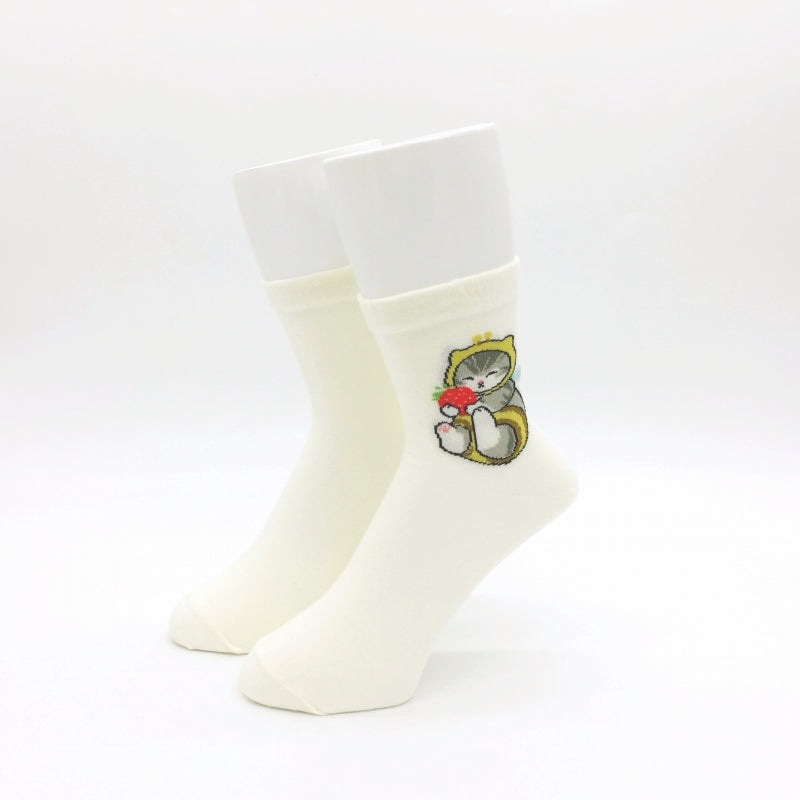 Calcetines Mofusand con diseño de gato abeja