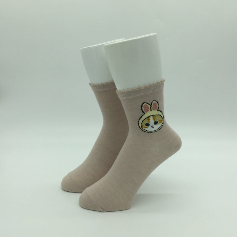 Calcetines mofusand de gatito conejito