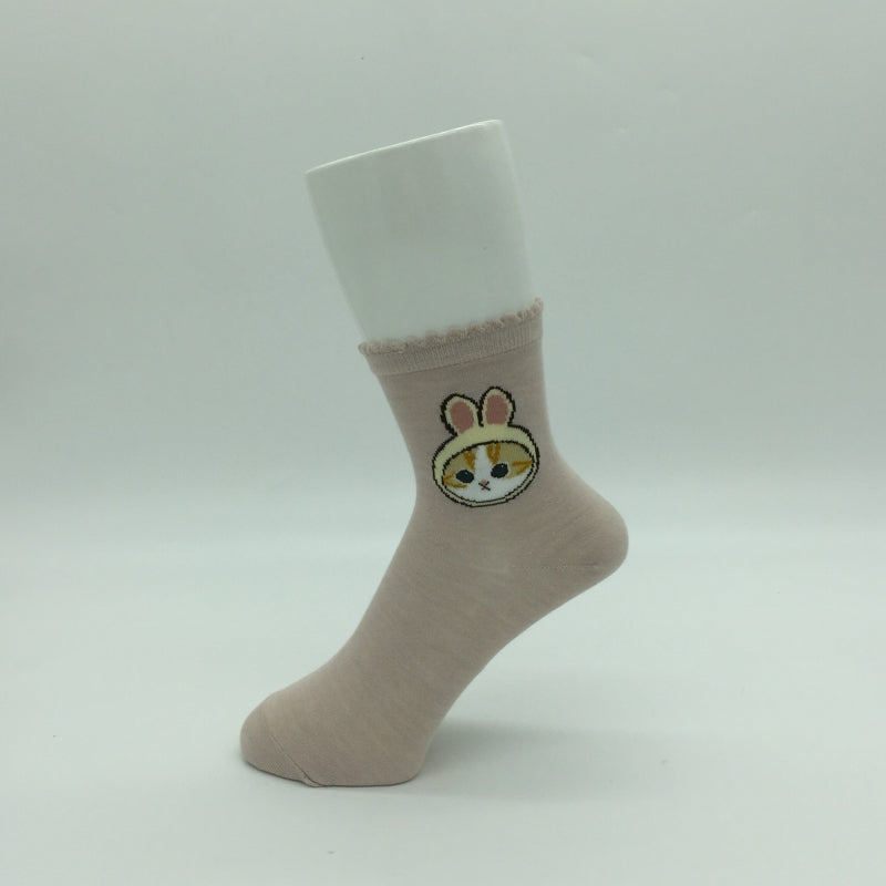 Calcetines mofusand de gatito conejito