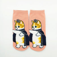 Calcetines Mofusand con gatito y capa