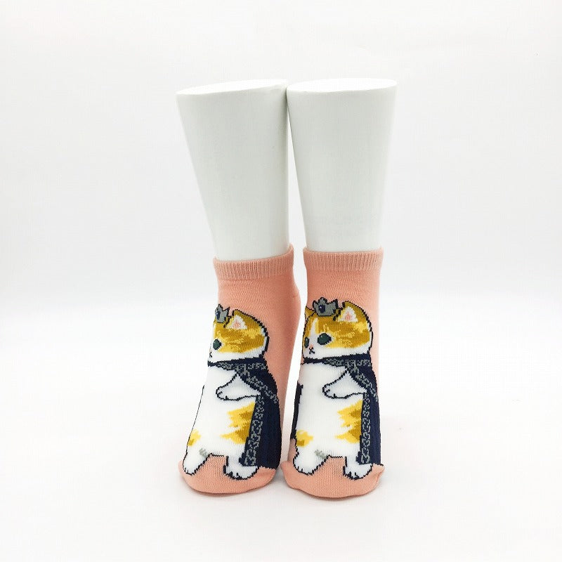 Calcetines Mofusand con gatito y capa