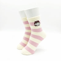 Calcetines Mofusand con diseño dulce a rayas