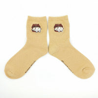Calcetines Marshmallow mofusand con bordado