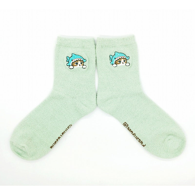 Calcetines Mofusand de gato tiburón