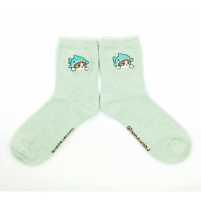 Calcetines Mofusand de gato tiburón