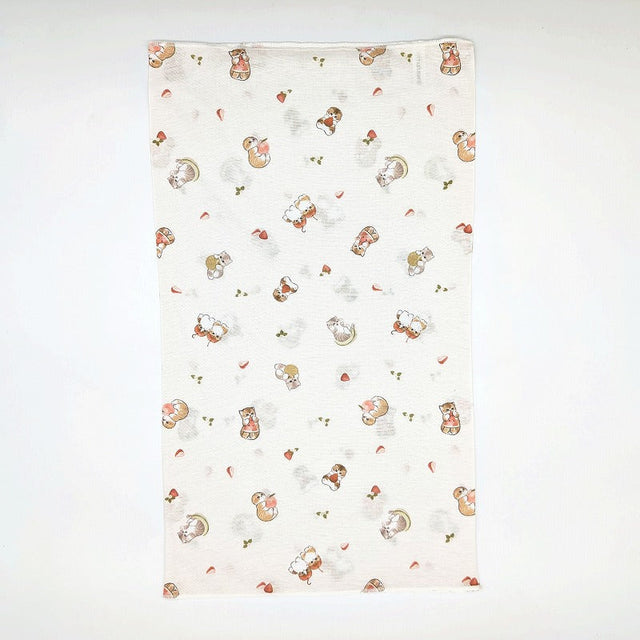Cuello tubular mofusand de gatitos con frutas