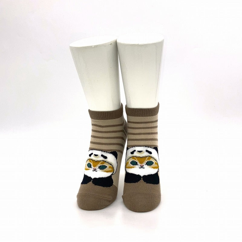 Calcetines Mofusand de gatito panda